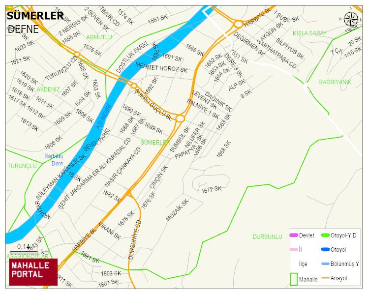 SÜMERLER Mahallesi Haritası | Detaylı Köy ve Mahalle Görünümü