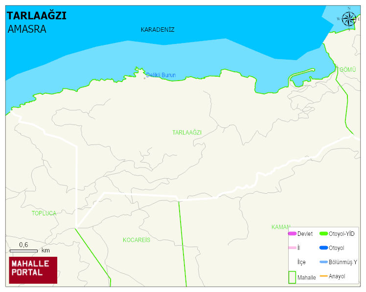 TARLAAĞZI Köyü Haritası | Güncel Mahalle ve Köy Haritası
