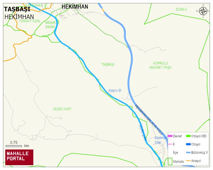 TAŞBAŞI Mahallesi Haritası | Sayısal Bölge Görünümü