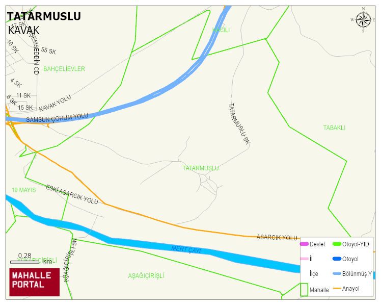 TATARMUSLU Mahallesi Haritası | Güncel Mahalle ve Köy Haritası
