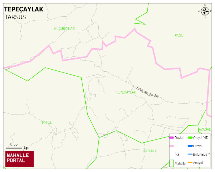 TEPEÇAYLAK Mahallesi Haritası | Mahalle Sokak Haritası