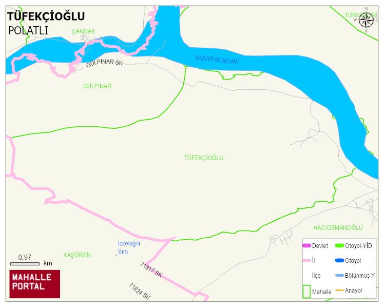 TÜFEKÇİOĞLU Mahallesi Haritası | Güncel Mahalle ve Köy Haritası