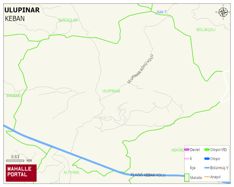 ULUPINAR Köyü Haritası | İnteraktif Köy ve Mahalle Sınırları