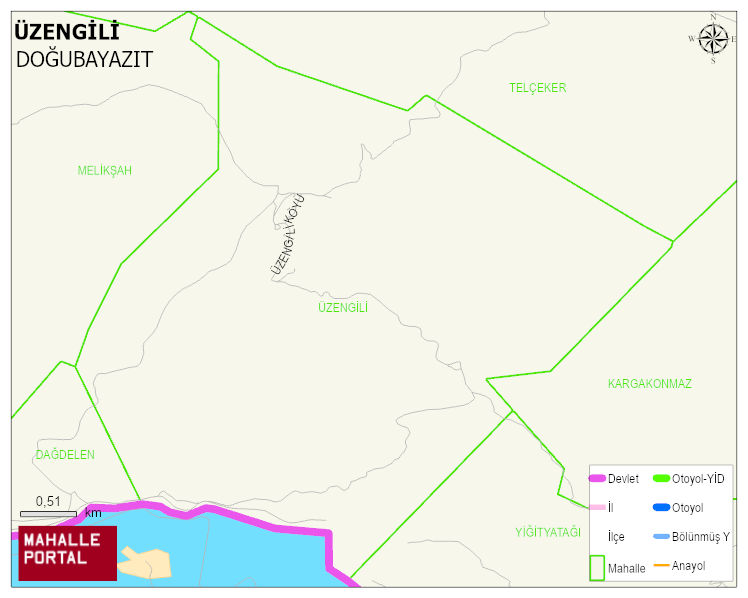 ÜZENGİLİ Köyü Haritası | Mahalle Sokak Haritası