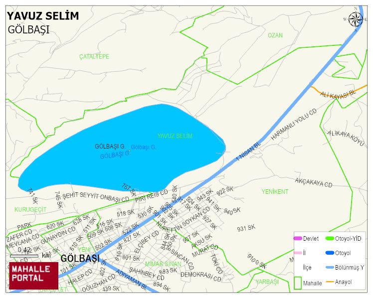 YAVUZ SELİM Mahallesi Haritası | Uydu Görüntüsü ve Harita Detayları