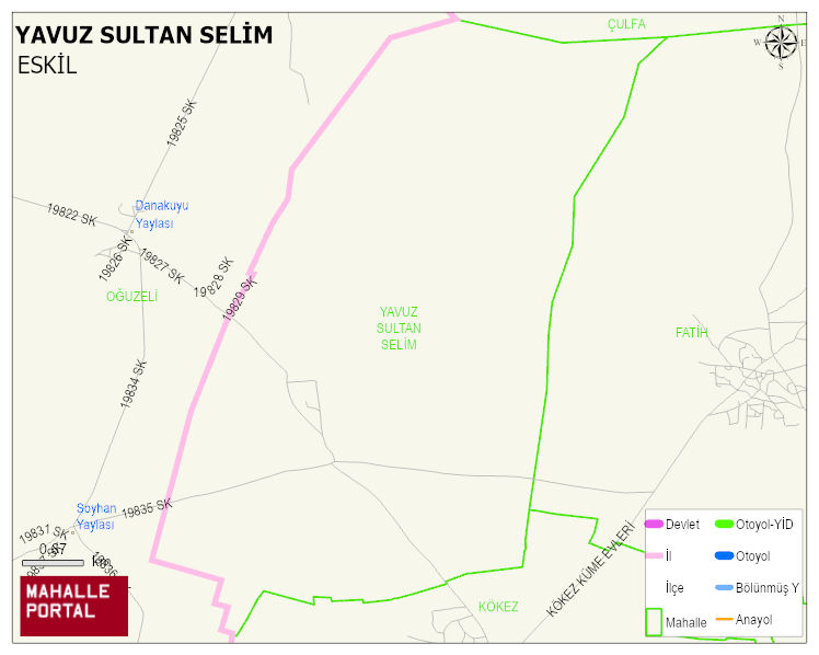 YAVUZ SULTAN SELİM Mahallesi Haritası | Uydu Görüntüsü ve Harita Detayları