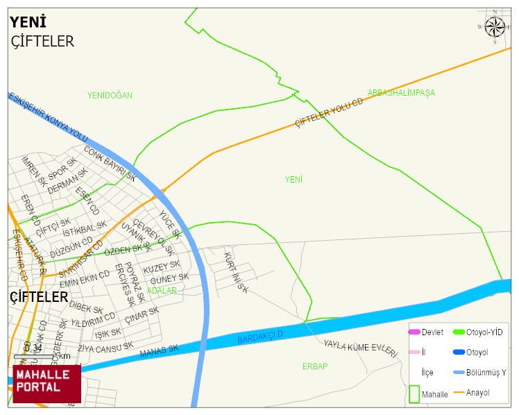 YENİ Mahallesi Haritası | Uydu Görüntüsü ve Harita Detayları