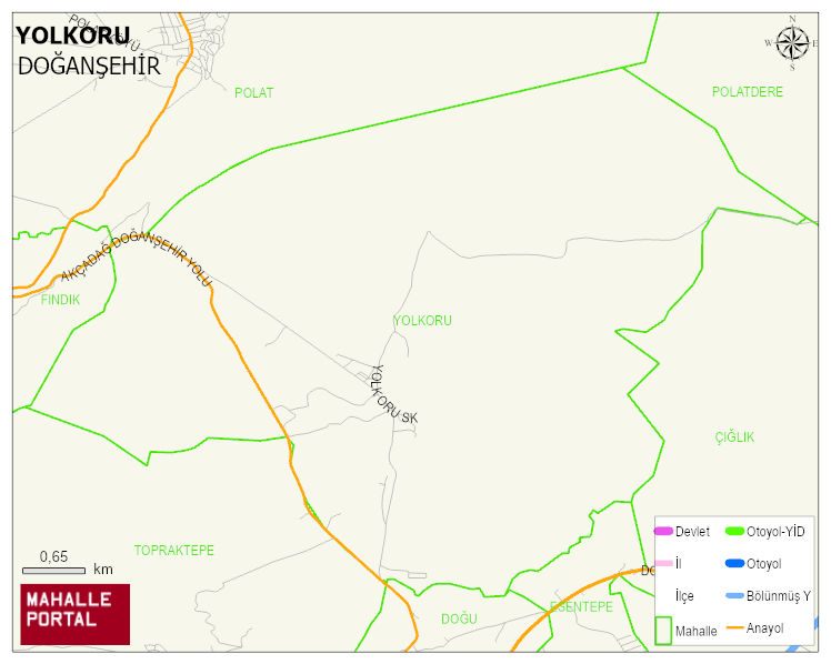YOLKORU Mahallesi Haritası | Uydu Görüntüsü ve Harita Detayları