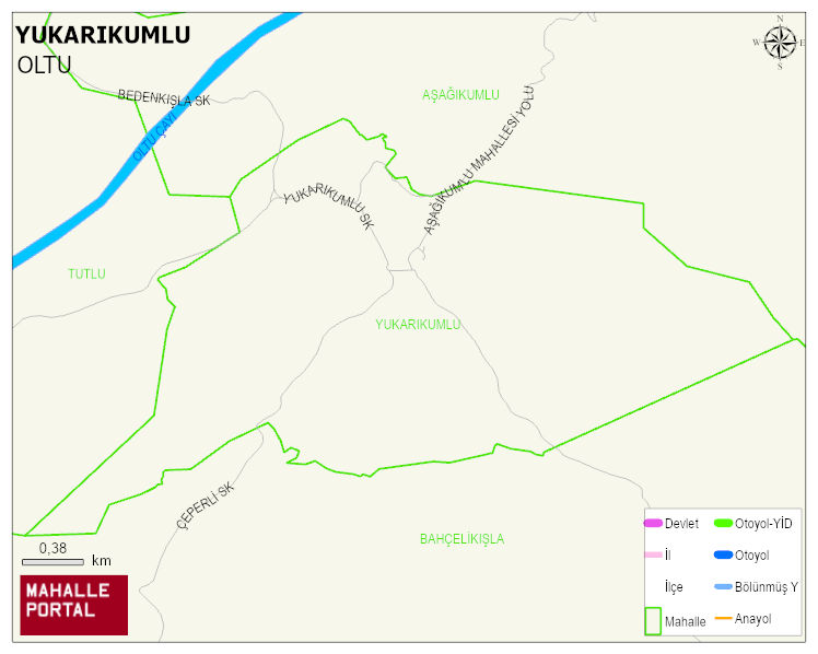 YUKARIKUMLU Mahallesi Haritası | Uydu Görüntüsü ve Harita Detayları