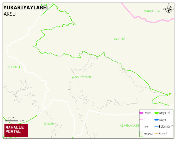 YUKARIYAYLABEL Köyü Haritası | Uydu Görüntüsü ve Harita Detayları